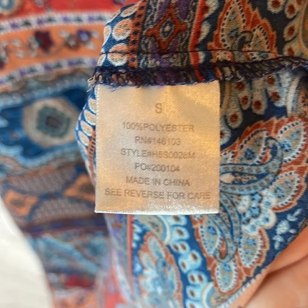 Hippie Rose Patterned Tank - Picture 4 of 5